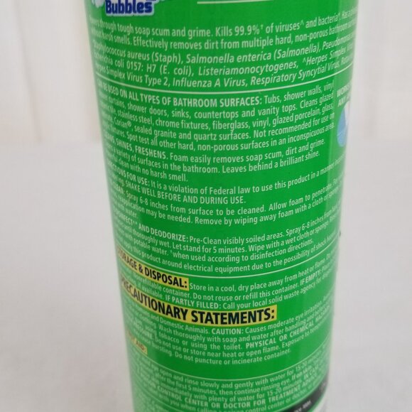 2 Scrubbing Bubbles Bathroom Grime Fighter Citrus Removes 100% Soap Scum - Picture 7 of 16